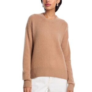 NWOT 100% cashmere Aqua Women's Sweater in Warm Tan